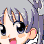 Wikipe-tan face in Arcade 16: 64 by 64 pixels and 10 actual colors