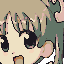 Wikipe-tan face in Dungeon Toon: 64 by 64 pixels and 15 actual colors