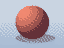 Light and shading converted to 64 by 48 pixel art using 16 colors